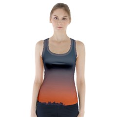 Sky Gradient Racer Back Sports Top by artworkshop