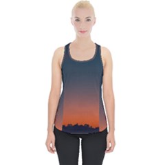 Sky Gradient Piece Up Tank Top by artworkshop