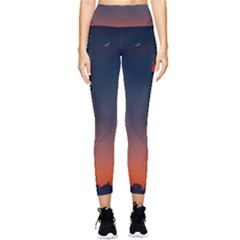 Sky Gradient Pocket Leggings  by artworkshop