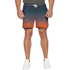 Sky Gradient Men s Runner Shorts