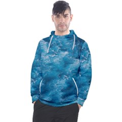 Blue Water Speech Therapy Men s Pullover Hoodie by artworkshop