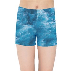 Blue Water Speech Therapy Kids  Sports Shorts by artworkshop