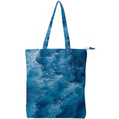 Blue Water Speech Therapy Double Zip Up Tote Bag by artworkshop