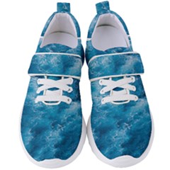 Blue Water Speech Therapy Women s Velcro Strap Shoes by artworkshop