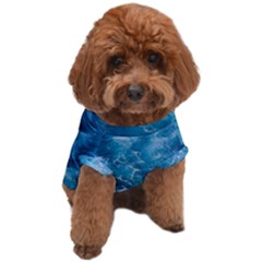 Blue Water Speech Therapy Dog T-shirt by artworkshop