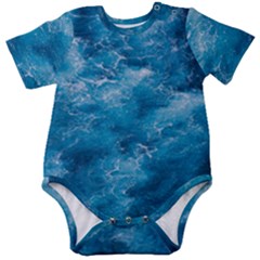 Blue Water Speech Therapy Baby Short Sleeve Bodysuit by artworkshop