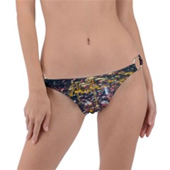 Water Droplets Ring Detail Bikini Bottoms by artworkshop