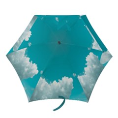 Clouds Hd Wallpaper Mini Folding Umbrellas by artworkshop