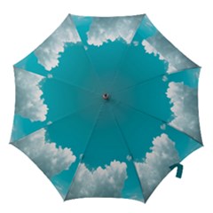 Clouds Hd Wallpaper Hook Handle Umbrellas (large) by artworkshop