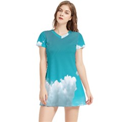 Clouds Hd Wallpaper Women s Sports Skirt by artworkshop