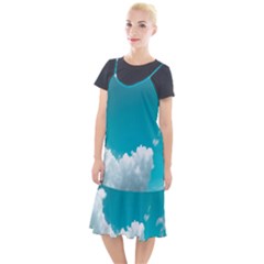 Clouds Hd Wallpaper Camis Fishtail Dress by artworkshop