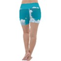 Clouds hd wallpaper Lightweight Velour Yoga Shorts View4