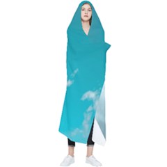 Clouds Hd Wallpaper Wearable Blanket by artworkshop