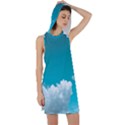 Clouds hd wallpaper Racer Back Hoodie Dress View1