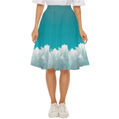 Clouds Hd Wallpaper Classic Short Skirt by artworkshop