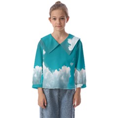 Clouds Hd Wallpaper Kids  Sailor Shirt by artworkshop