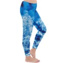 Water Blue wallpaper Classic Winter Leggings View3