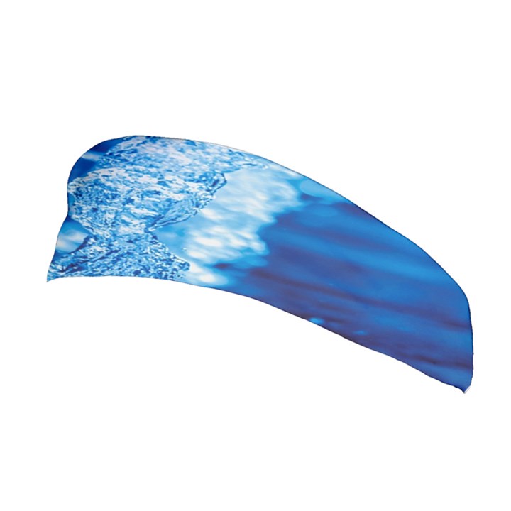 Water Blue wallpaper Stretchable Headband