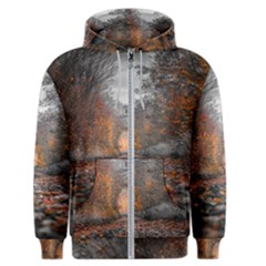 Breathe In Nature Background Men s Zipper Hoodie by artworkshop