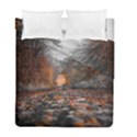 Breathe in Nature Background Duvet Cover Double Side (Full/ Double Size) View1