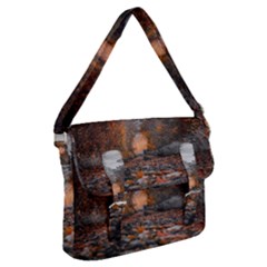 Breathe In Nature Background Buckle Messenger Bag