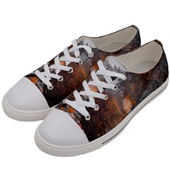 Breathe In Nature Background Women s Low Top Canvas Sneakers by artworkshop