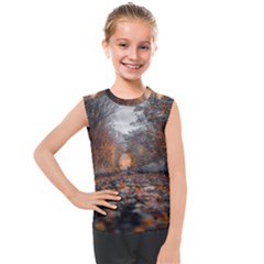 Breathe In Nature Background Kids  Mesh Tank Top by artworkshop