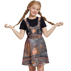 Breathe In Nature Background Kids  Apron Dress by artworkshop