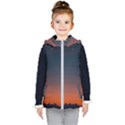 Sky gradient Kids  Hooded Puffer Vest View1