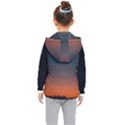 Sky gradient Kids  Hooded Puffer Vest View2