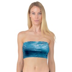 Blue Water Speech Therapy Bandeau Top by artworkshop