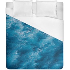 Blue Water Speech Therapy Duvet Cover (california King Size) by artworkshop