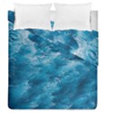 Blue Water Speech Therapy Duvet Cover Double Side (Queen Size) View1