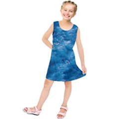 Blue Water Speech Therapy Kids  Tunic Dress by artworkshop