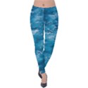 Blue Water Speech Therapy Velvet Leggings View1