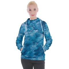 Blue Water Speech Therapy Women s Hooded Pullover by artworkshop