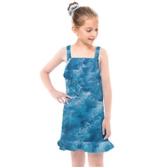 Blue Water Speech Therapy Kids  Overall Dress by artworkshop