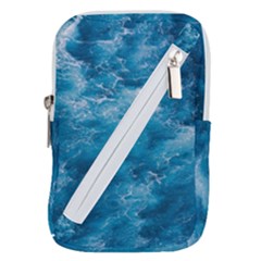 Blue Water Speech Therapy Belt Pouch Bag (large) by artworkshop