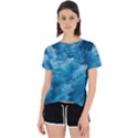 Blue Water Speech Therapy Open Back Sport Tee View1