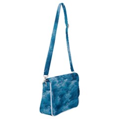 Blue Water Speech Therapy Shoulder Bag With Back Zipper by artworkshop