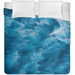 Blue Water Speech Therapy Duvet Cover Double Side (king Size) by artworkshop