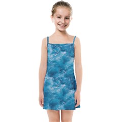 Blue Water Speech Therapy Kids  Summer Sun Dress by artworkshop