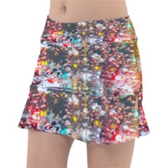 Water Droplets Classic Tennis Skirt by artworkshop