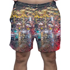 Water Droplets Men s Shorts