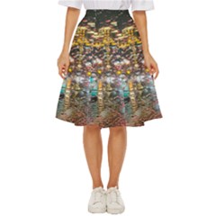 Water Droplets Classic Short Skirt by artworkshop