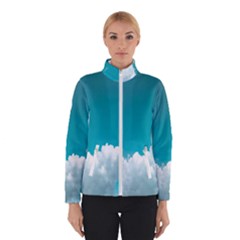 Clouds Hd Wallpaper Women s Bomber Jacket by artworkshop