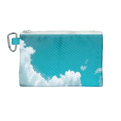 Clouds Hd Wallpaper Canvas Cosmetic Bag (medium) by artworkshop