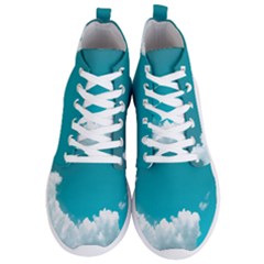 Clouds Hd Wallpaper Men s Lightweight High Top Sneakers by artworkshop