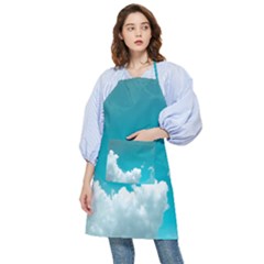 Clouds Hd Wallpaper Pocket Apron by artworkshop