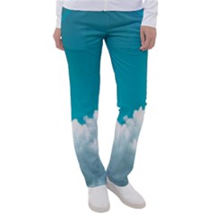 Clouds Hd Wallpaper Women s Casual Pants by artworkshop